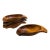 Vintage Wood Salad Bowls - Set of 4 For Sale