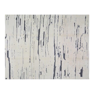 Moroccan Hand Knotted Wool Rug, 9'x12' For Sale