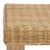 Spritely Home Shazza Wicker Rattan Weaved Accent Table in Natural For Sale - Image 4 of 7