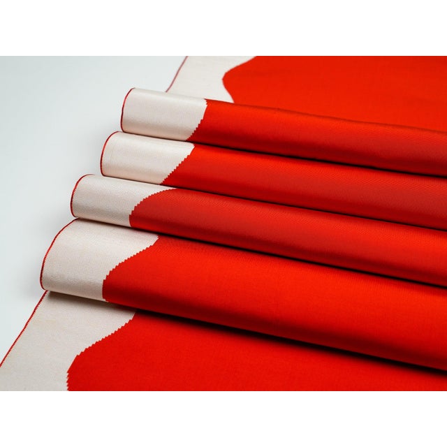 Contemporary Japanese Ceremonial Silk Table Runner by Renaras For Sale - Image 3 of 5