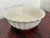 Ceramic Vintage English White Ironstone Scalloped Rim Fluted Bowl For Sale - Image 7 of 7