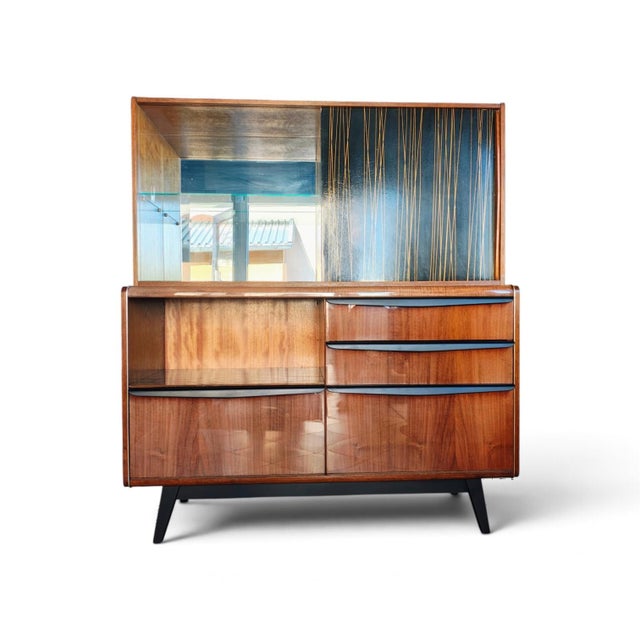 Mid 20th Century Czechoslovakian Cabinet attributed to B. Landsman for Jitona, 1960s For Sale - Image 5 of 16