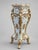 Late 20c Italian Baroque Cream Gold Pedestals - Pair For Sale - Image 12 of 18