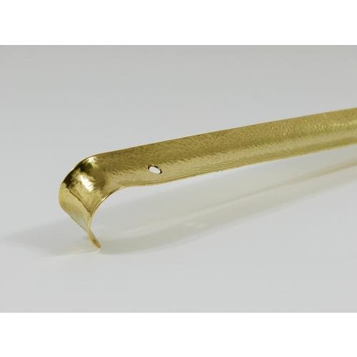 Hammer-Blown Brass Shoehorn by Carl Auböck, Austria For Sale - Image 17 of 18