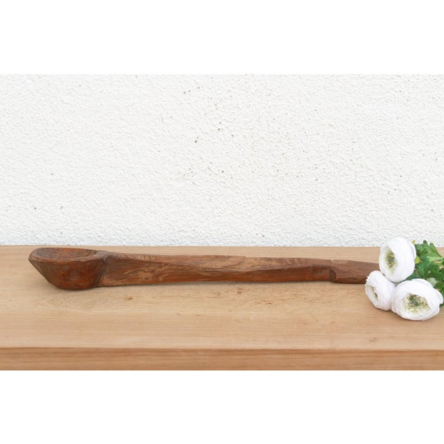 Vintage Hand-Carved Kitchen Artifact For Sale - Image 4 of 7