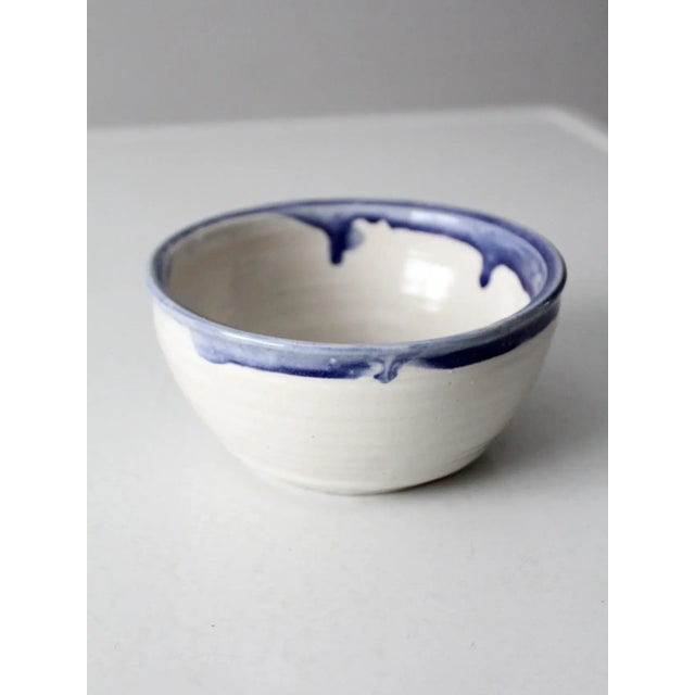 Vintage Studio Pottery Bowl For Sale - Image 6 of 9