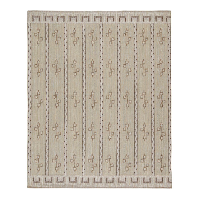 Beige Selby Rug by Celerie Kemble for Chairish in Beige, Blush & Brown, 12'x16' For Sale - Image 8 of 9