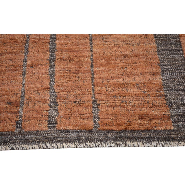 Moroccan Hand Knotted Wool Rug, 9'3''x12'4'' For Sale - Image 4 of 4