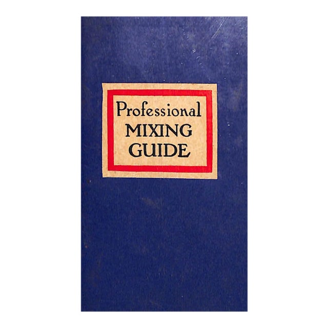 Professional Mixing Book Chairish