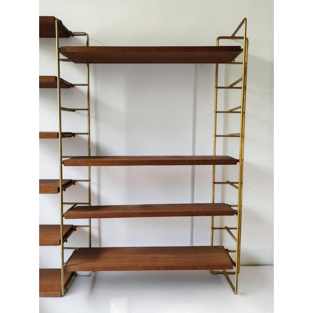 1960s Scandinavian Modular Shelving Unit, 1960s For Sale - Image 5 of 12