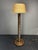 Mid-Century French Brutalist Modernist Turned Wood Floor Lamp in the style of Charles Dudouyt, 1950s For Sale - Image 11 of 16