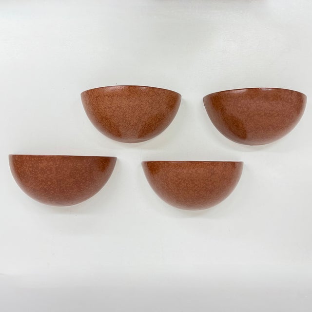 1970s Mid-Century Ceramic Wall Lamp Sconces, 1970s, Set of 4 For Sale - Image 5 of 18