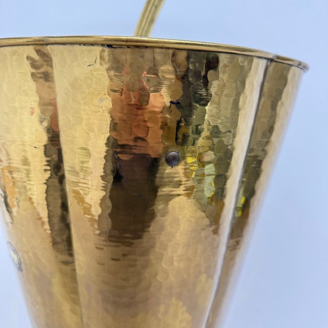 1970s Mid-Century Brass Umbrella Stand, 1970s For Sale - Image 5 of 18