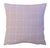 Custom-tailored designer pillow in a beautiful woven pink and white fabric. Same fabric on the reverse. Hidden zipper...