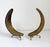 Mid-Century Modern 1950s Carl Auböck Style Brass Scoop Candle Holders - A Pair For Sale - Image 3 of 14