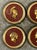 Vintage Grand Tour Wooden Profile Medallions - Set of 4 For Sale - Image 16 of 18