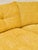Textile Exclusive Yellow Double Bumper Four Piece Sectional Made to Order For Sale - Image 7 of 12