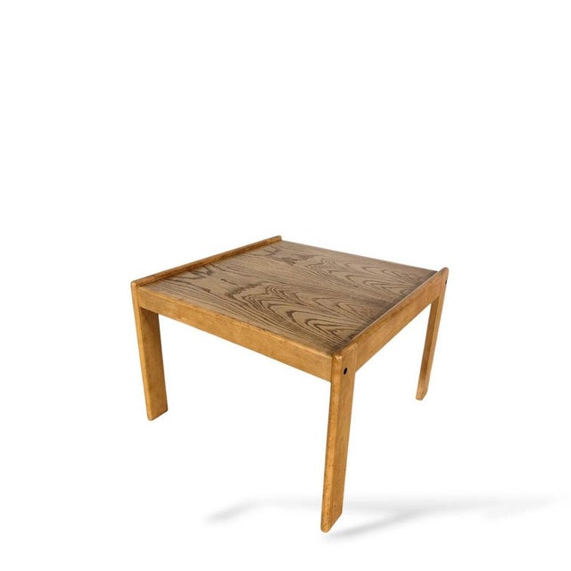 Contemporary Danish Coffee Table in Beech and Oak, 1960s For Sale - Image 3 of 9