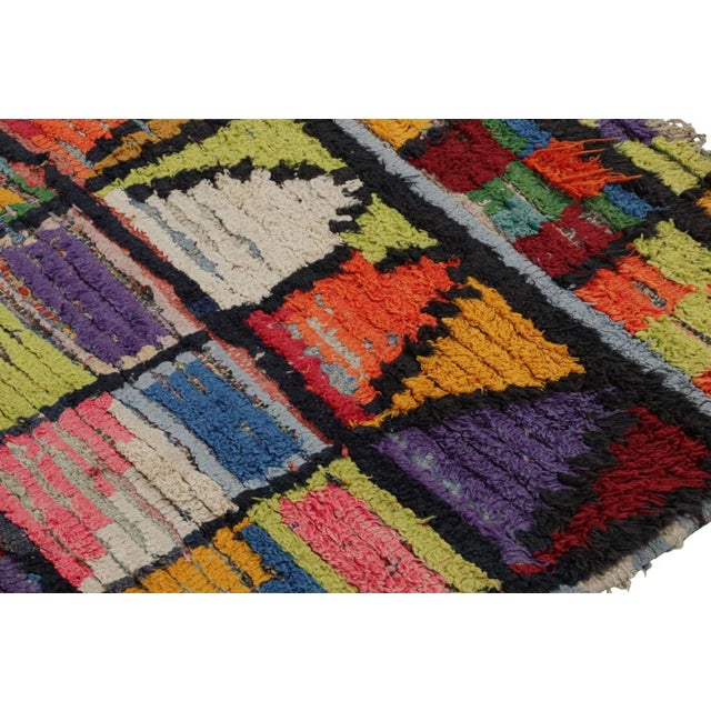 1950s Vintage Azilal Moroccan Style Rug, With Patterns From Rug & Kilim For Sale - Image 5 of 7