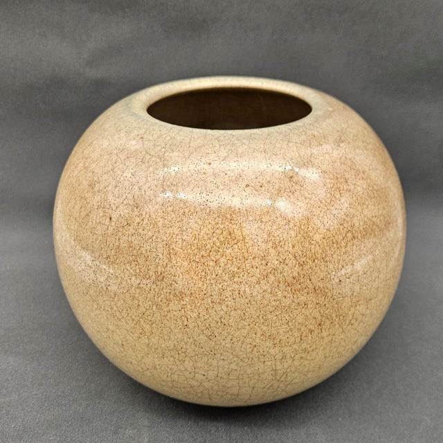 Vintage Ceramic Vase from Rüppurr Majolica Factory, 1930s, in Flawless conditions. Designed 1920 to 1949 This piece has an...