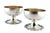 Metal Silver Champagne Glasses with Base Reliefs and Shells, Set of 2 For Sale - Image 7 of 7