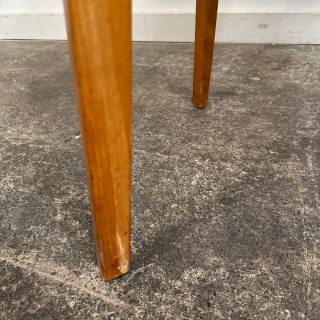 Brown George Nelson for Herman Miller Side Table With Lamp For Sale - Image 8 of 12