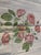 American 1990s Darling Print of Roses in a Vase Fabric Remnant For Sale - Image 3 of 4