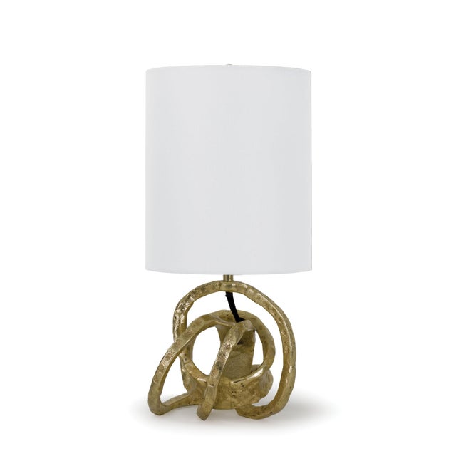 Not Yet Made - Made To Order Regina Andrew Mini Knot Lamp in Soft Gold For Sale - Image 5 of 5