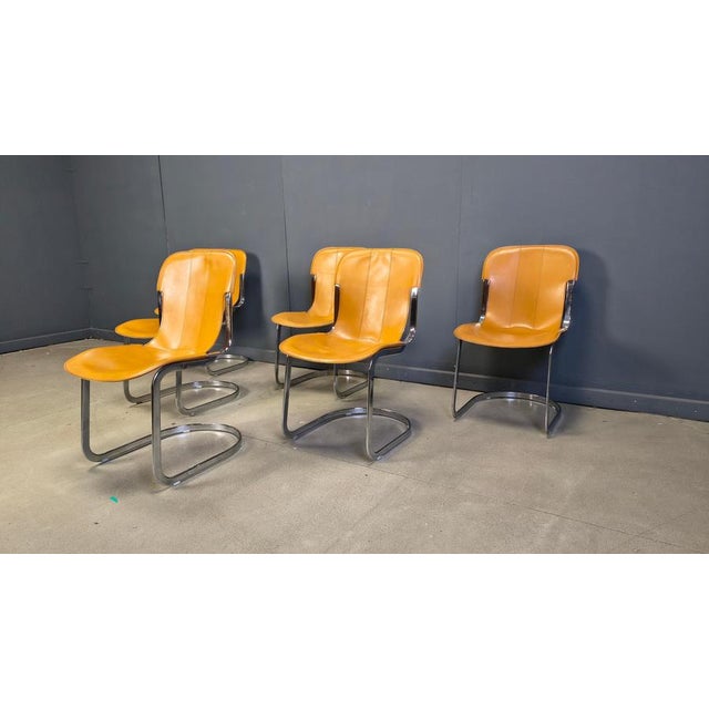 Vintage Dining Chairs from Cidue, 1970s, Set of 6 For Sale - Image 9 of 17