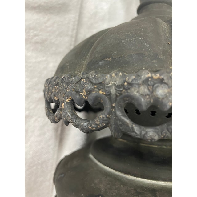 19th C. New Orleans Estate Copper Carriage Lanterns - A Pair For Sale - Image 10 of 10