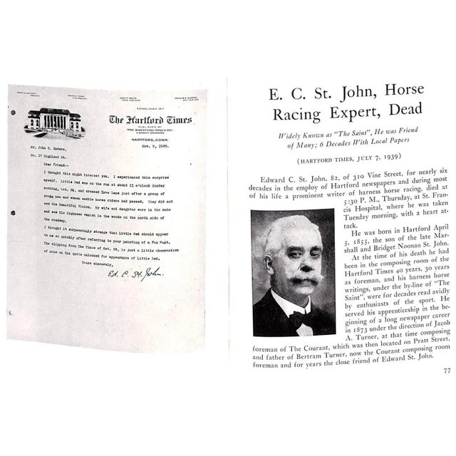 "A Fox Hunter's Scrapbook" 1945 Enders, John O. For Sale - Image 12 of 12