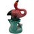 Modern 1986 Tropical Pink Flamingo Ceramic Tabletop Bud Vase Set by Five & Dime For Sale - Image 3 of 5
