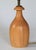 Mid 20th Century Vintage Hand Turned Wood Table Lamp For Sale - Image 5 of 10