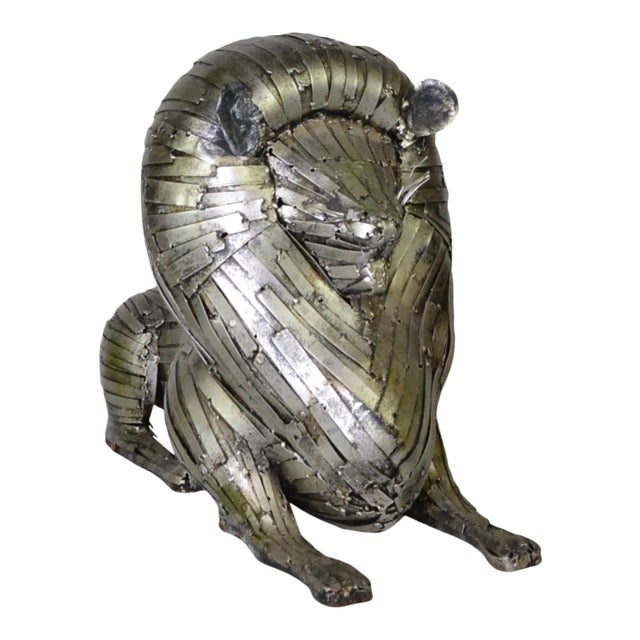 1970s Metal Loin Sculpture For Sale