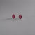 Metal Natural Ruby Stud Earrings 14k Yellow Gold 2 TCW Certified For Sale - Image 7 of 13
