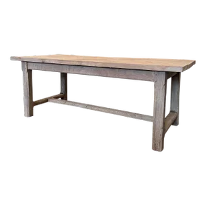 Mid 20th Century French Rustic Oak Dining Table