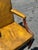 Very Fine 19th C. Georgian Style Leather Arm Chair in Ochre / Mustard / Green For Sale - Image 6 of 18