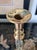 1960s Lucite and Brass Twisted Candlestick Holder For Sale - Image 4 of 7