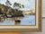 Realism Painting of Church in Cornwall on the English South Coast with Figures & Boats 1985 Circa For Sale - Image 3 of 16