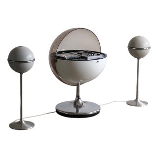 Vintage Vision 2000 Hifi Stereo System with Grundig Audiorama Speakers by Thilo Oerke for Rosita, Germany, 1965, Set of 3 For Sale