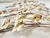 1970s 1970s Vintage Curtis Jere-Style 4 Gold Metal Leaf Wall Hanging Sculpture For Sale - Image 5 of 10