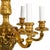 Mid 20th Century Louis XV Style Six-Arm Gilt Bronze Chandelier | French Rococo Lighting For Sale In Greensboro - Image 6 of 6