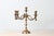 Brass 1970s Brass 5-Arm Candelabra With Rope and Tassel Detail For Sale - Image 8 of 14
