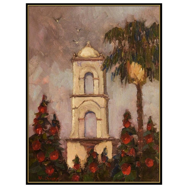 Message us to inquire about custom framing options! (Included for free with every purchase) The artwork here, "Ojai", is a...