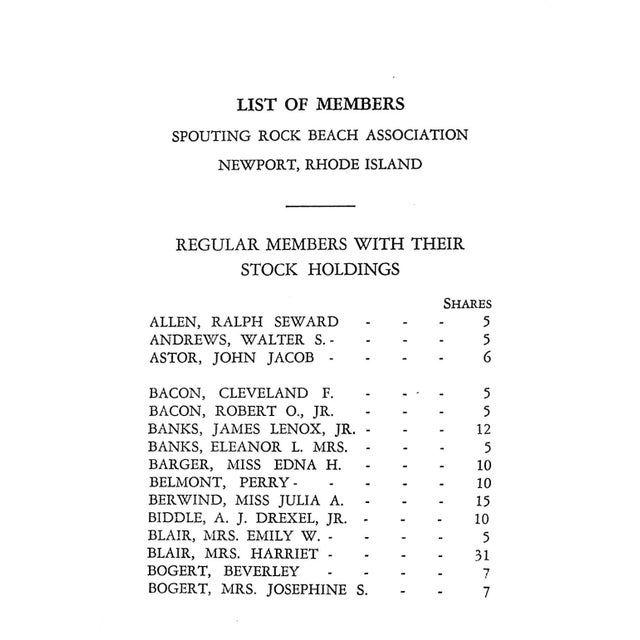 Traditional "Srba/ Spouting Rock Beach Association 1944" For Sale - Image 3 of 12
