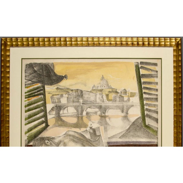 Ugo Attardi, 1980s, Lithograph, Framed For Sale - Image 7 of 11