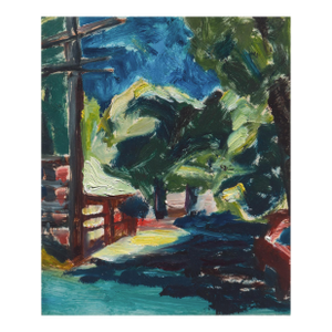 'Webb Ranch, Menlo Park' by Marlene Anderson, 1978, Northern California, Post-Impressionist Woman Artist