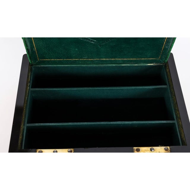 Antique Victorian Gonçalo Alves Jewellery Casket from F. L. Hausburg, 1800s For Sale - Image 18 of 18