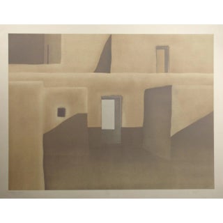 1984 "Drum Maker" Western Lithograph by John Axton For Sale