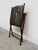 Animal Skin Vintage Leather Folding Campaign Chair by Leren Klapstoel, 1950 For Sale - Image 7 of 8